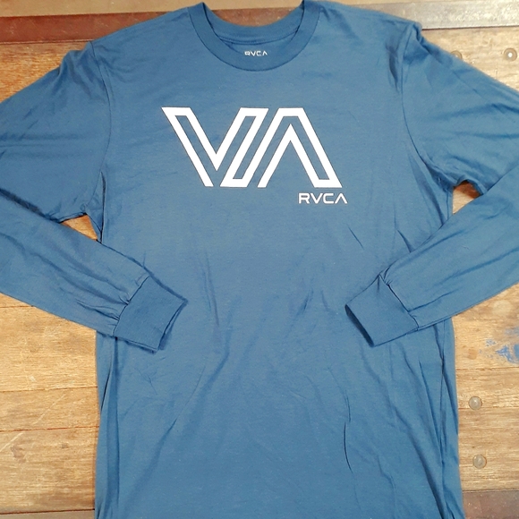 RVCA "CLASSIC" MEDIUM LONG SLEEVE SHIRT - Picture 1 of 1